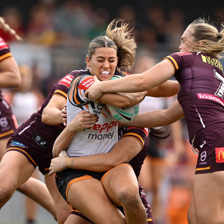 Gallant Tigers show plenty of spirit in NRLW loss