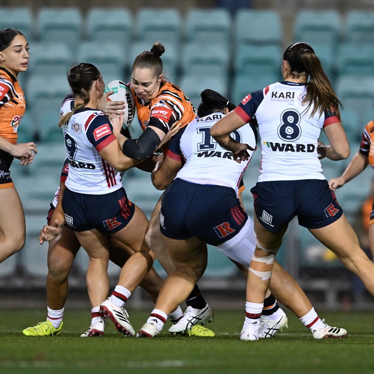 Tigers suffer heavy loss to Roosters in NRLW