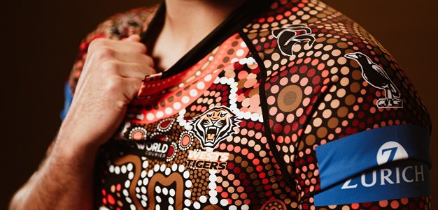 Wests Tigers unveil 2026 Indigenous Jersey