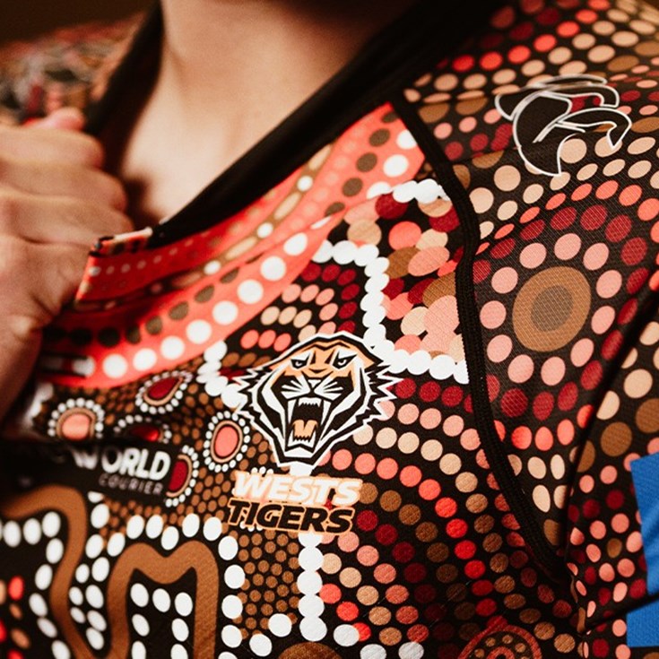 Wests Tigers unveil 2026 Indigenous Jersey