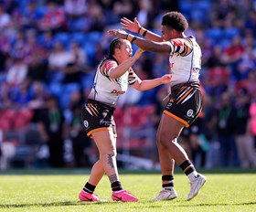 Raecene McGregor kicks Wests Tigers to vital win