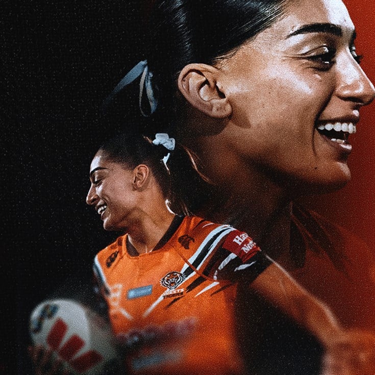 Wests Tigers re-sign Salma Nour for 2027 NRLW season
