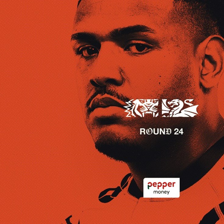 Team List: NRL Round 24 v Dragons