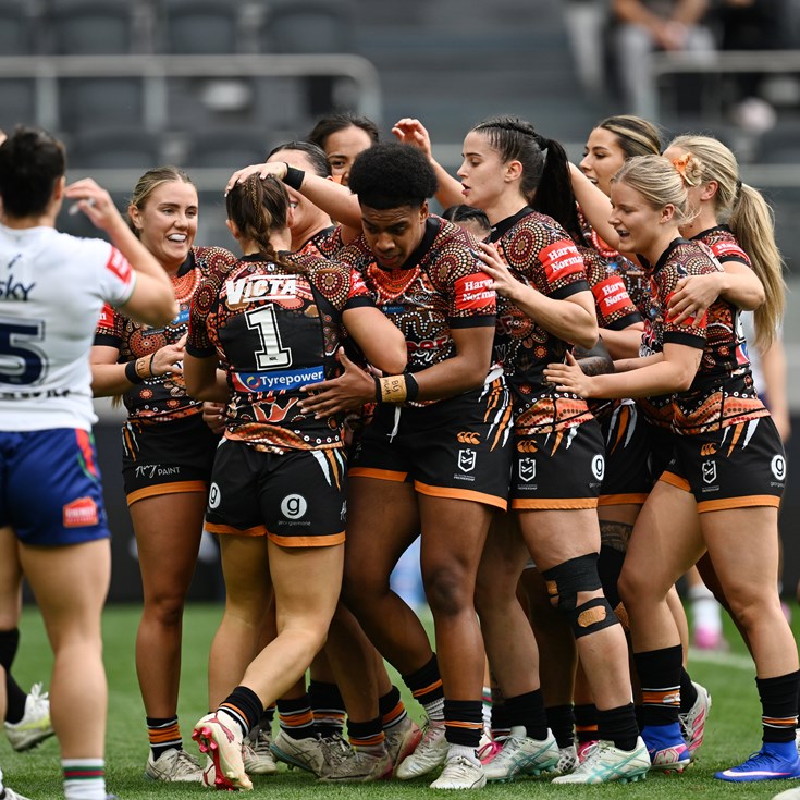Wests Tigers record fifth win in NRLW season