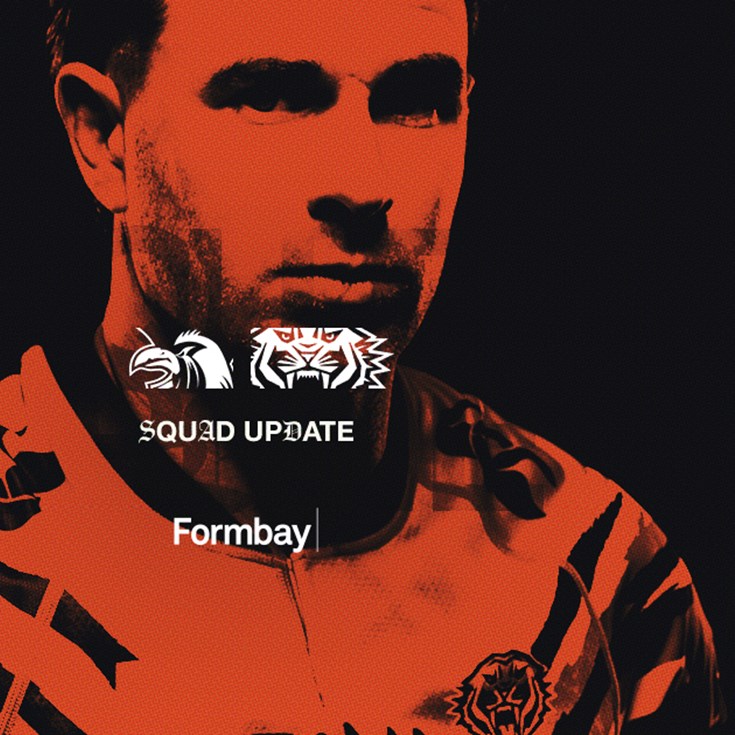 Squad Update: NRL Round 25 v Roosters