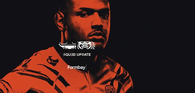 NRL Squad Update: Round 26 v Cowboys