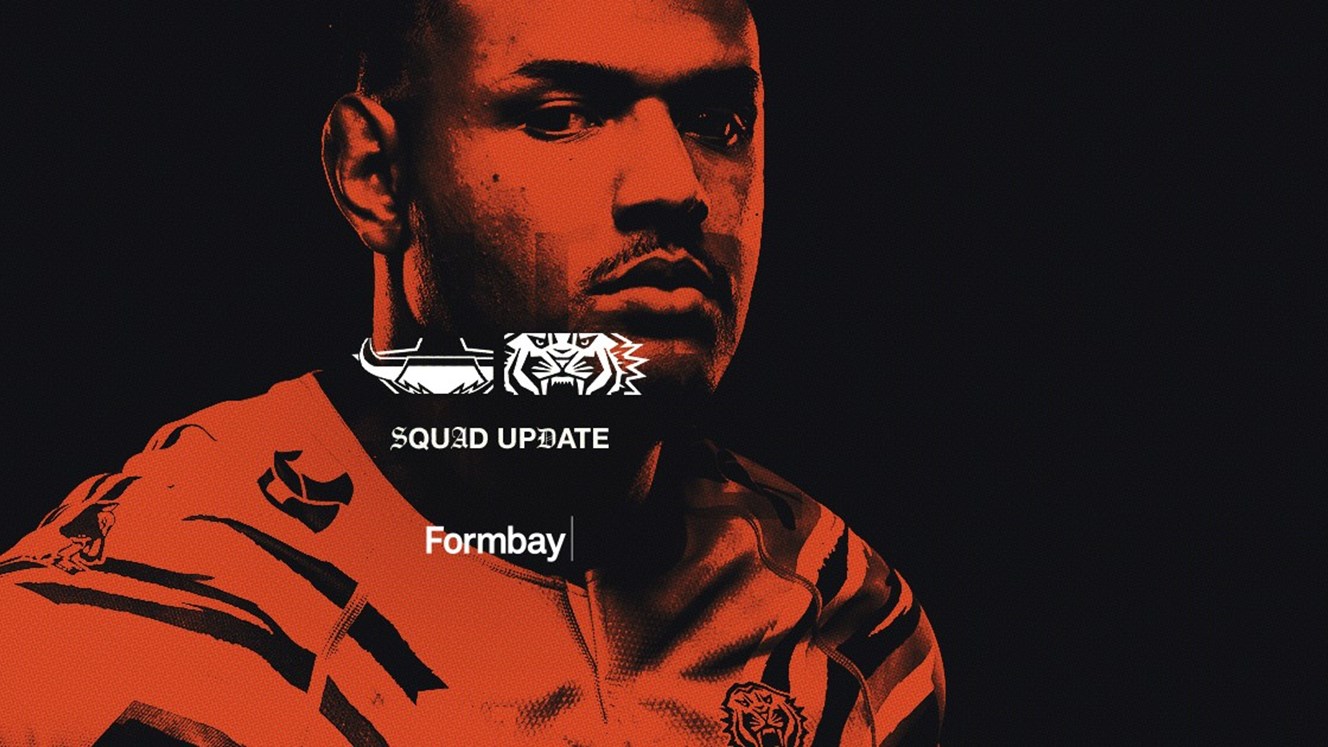 NRL Squad Update: Round 26 v Cowboys