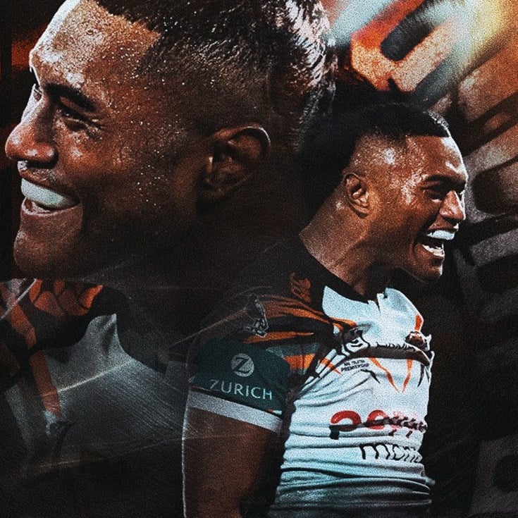 Samuela Fainu re-signs for two years at Wests Tigers