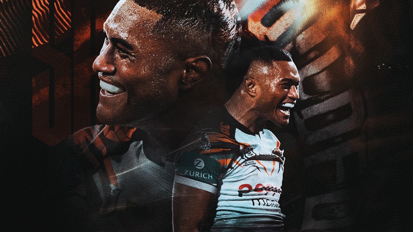 Samuela Fainu re-signs for two years at Wests Tigers