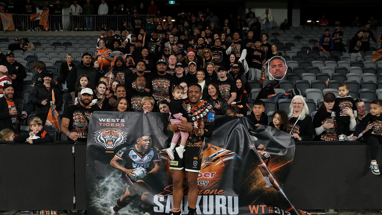 Joyous time for Solomone Saukuru after NRL debut