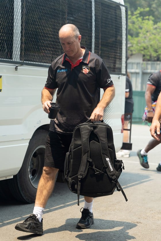 Craig Sandercock...PNG Orchids Coach