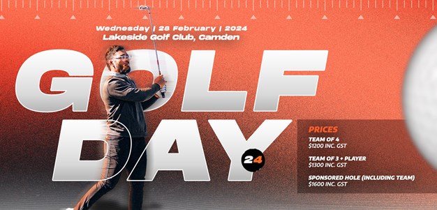 Join us for Wests Tigers annual Golf Day