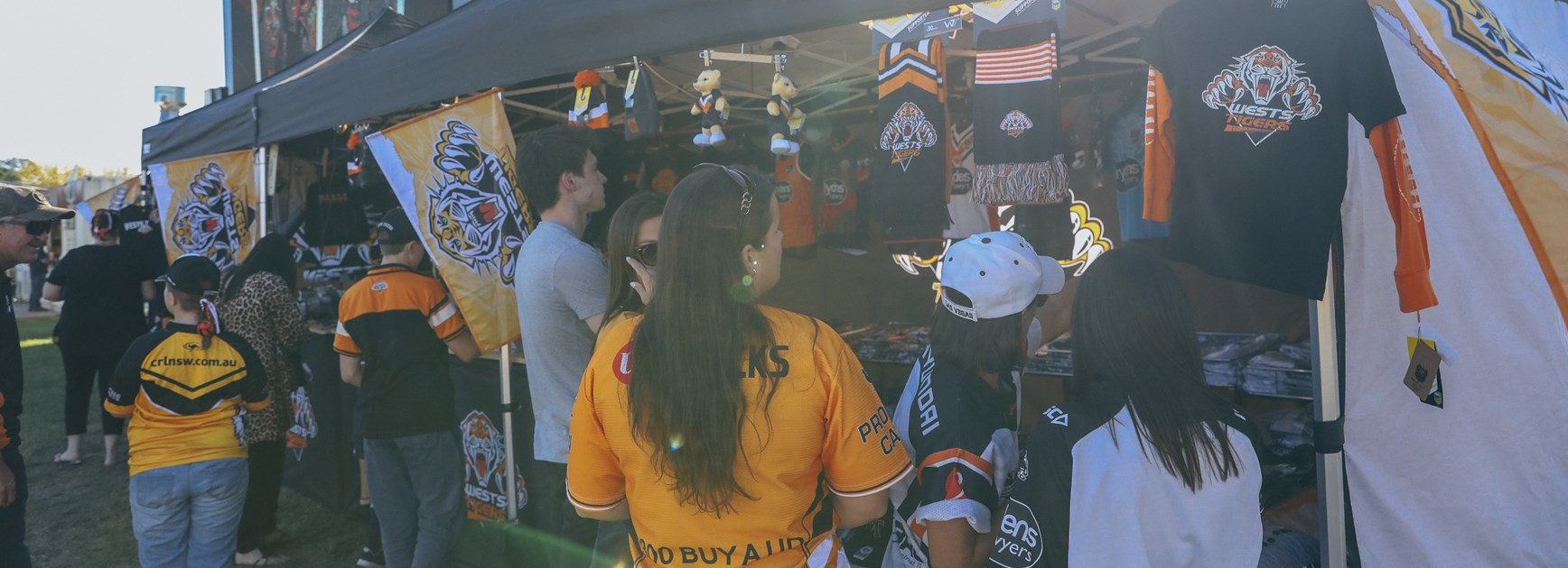 Catch Wests Tigers Roarstore van at Cintra Park!