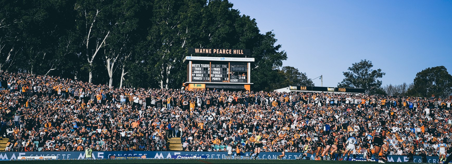 Wests Tigers at Leichhardt Oval in 2020