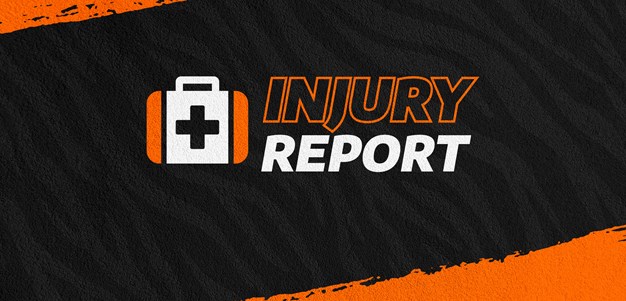 Injury Update: Round 2