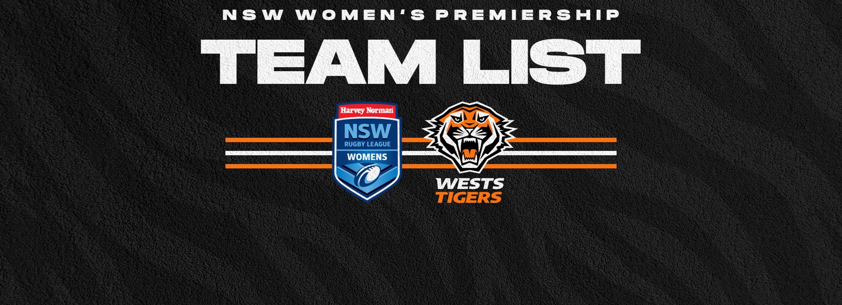 Harvey Norman Women's Team List: Round 5