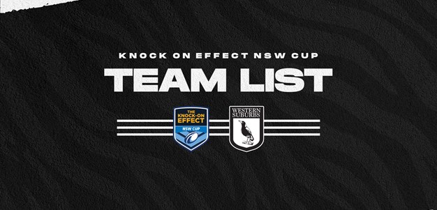 NSW Cup Team List: Round 18