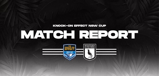 Match Report: NSW Cup Round 25 vs Jets
