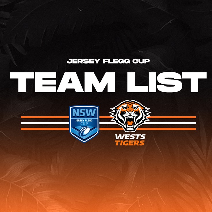 Team List: Jersey Flegg Round 4 vs Thunderbolts